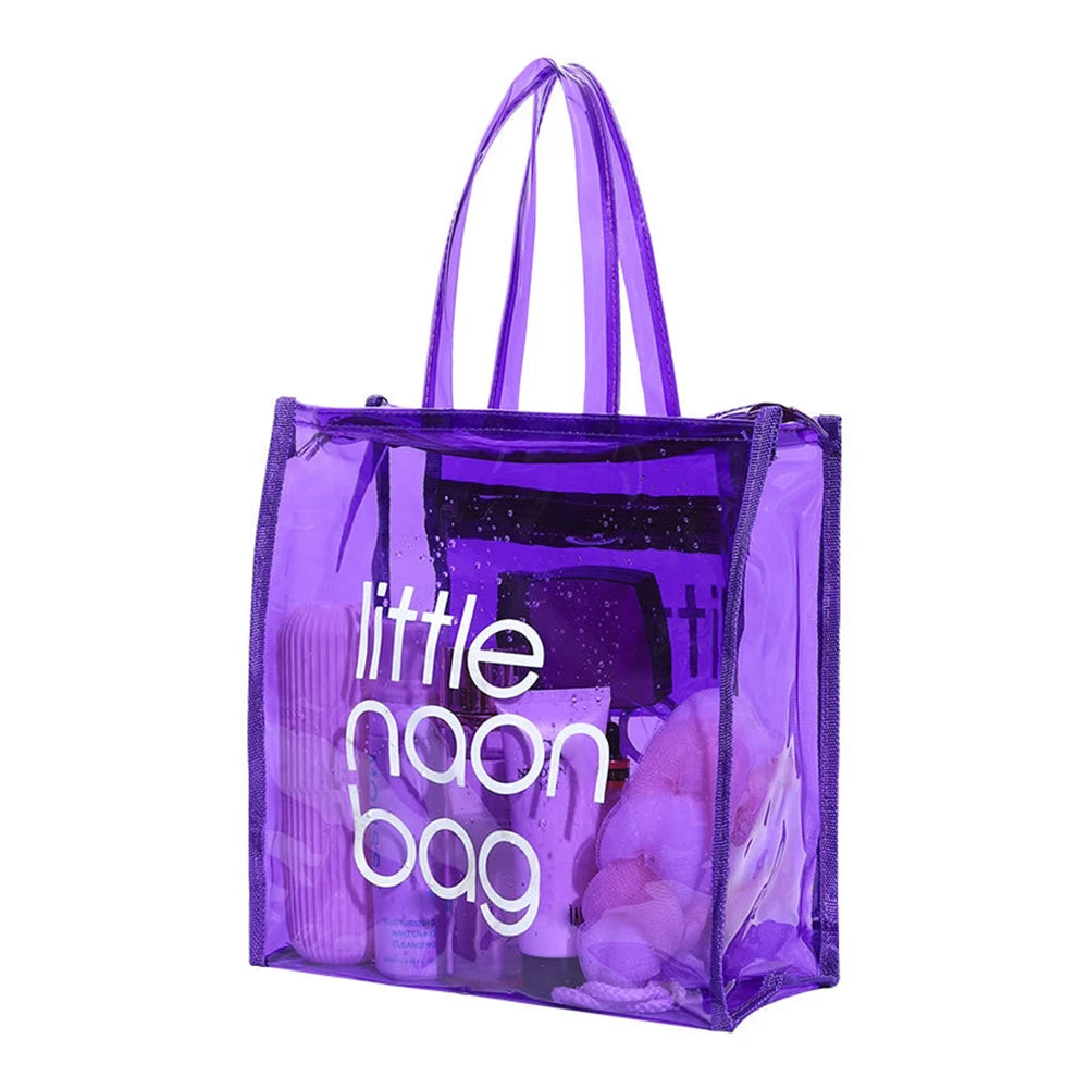 Unisex PVC Transparent Crossbody Bag | Casual Messenger & Travel Organizer Tote Luxegan