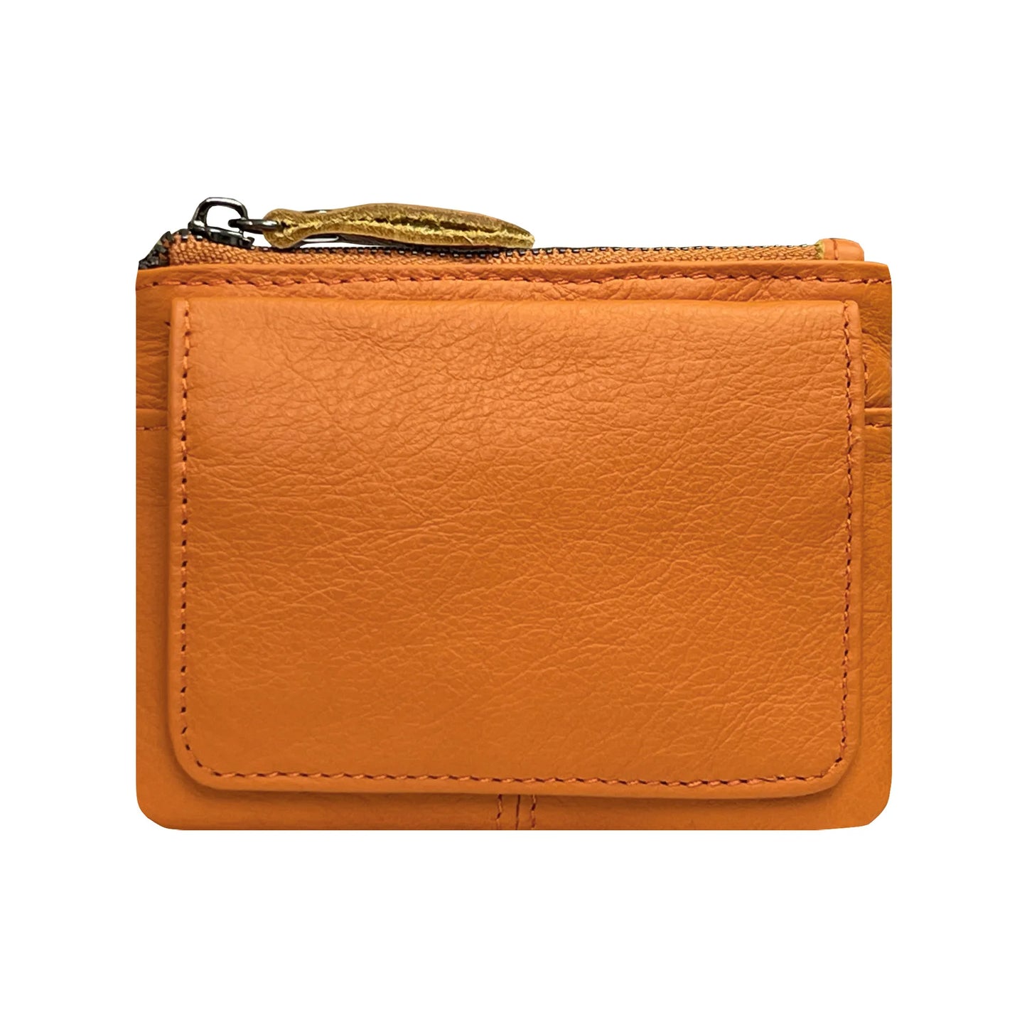 New Cow Leather Card Bag | Slim Credit Card Holder & Coin Purse Luxegan