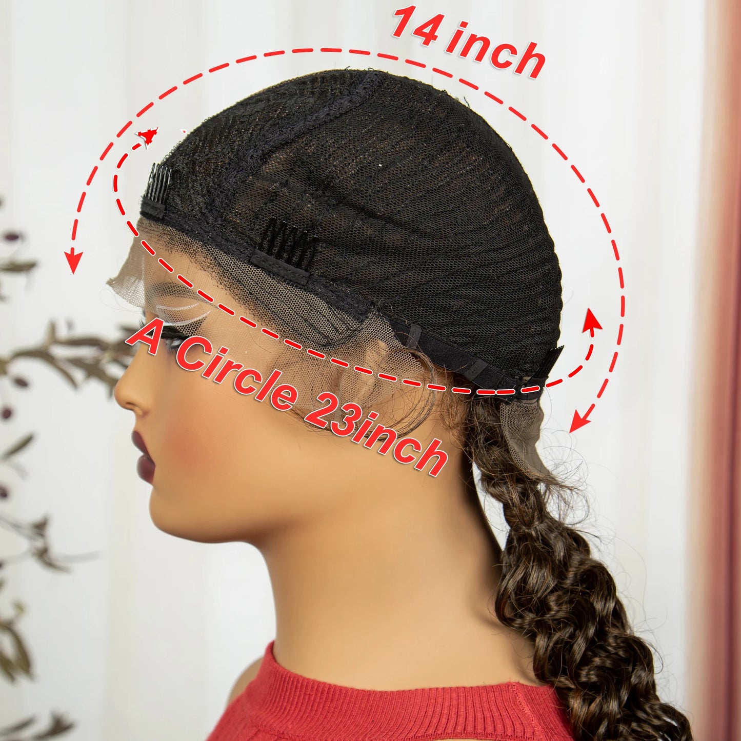 Curly Cornrow Twist Braids Wig | 13x1 T Part Lace | Water Wave | Black Women Luxegan