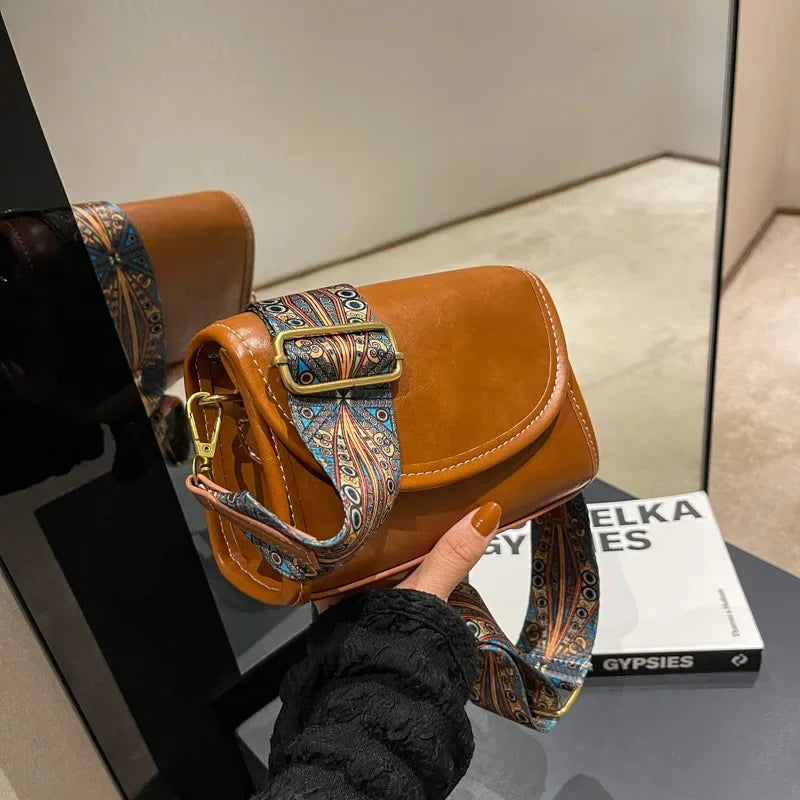 Vintage Flap Shoulder Bag | Luxury Style Crossbody Designer Handbag Luxegan