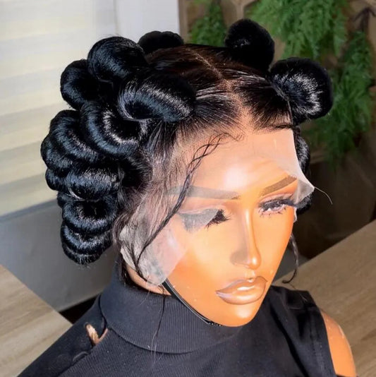 HD Full Lace Braided Wig | Kanekalon Braids | Medium Brown Lace | Daily Wear