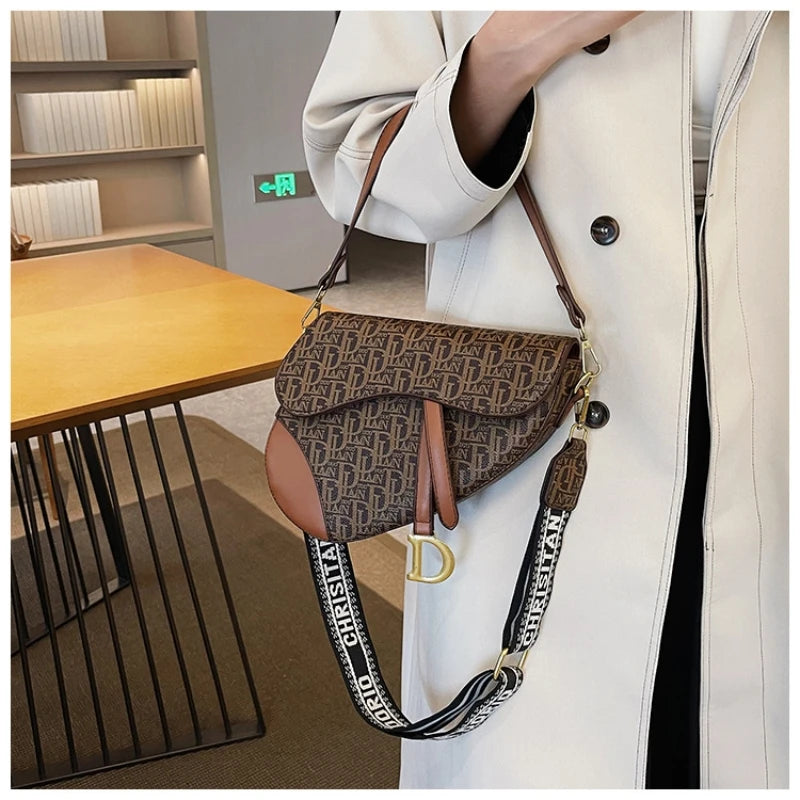 Girls' Hundred Handbag | Crossbody Saddle Bag with Comfortable Strap