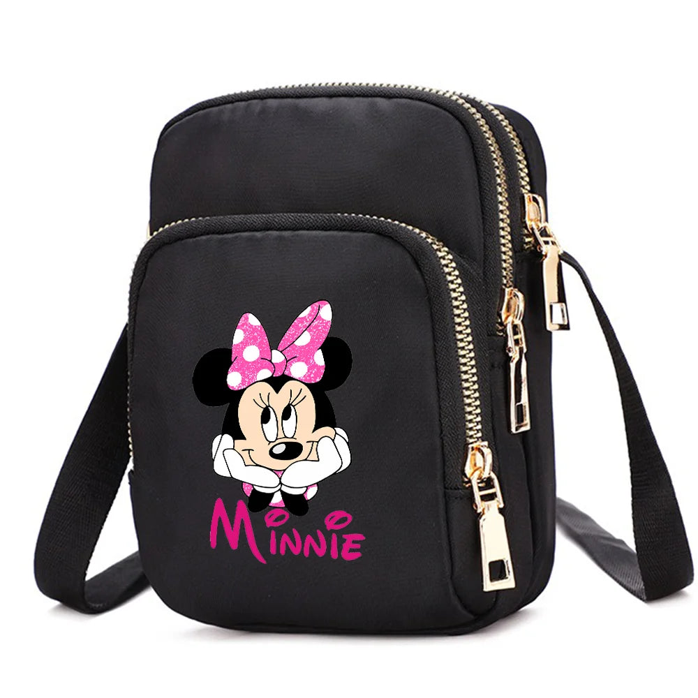 Disney Mickey & Minnie Mouse Shoulder Bag | Girls' Crossbody & Handbag Luxegan