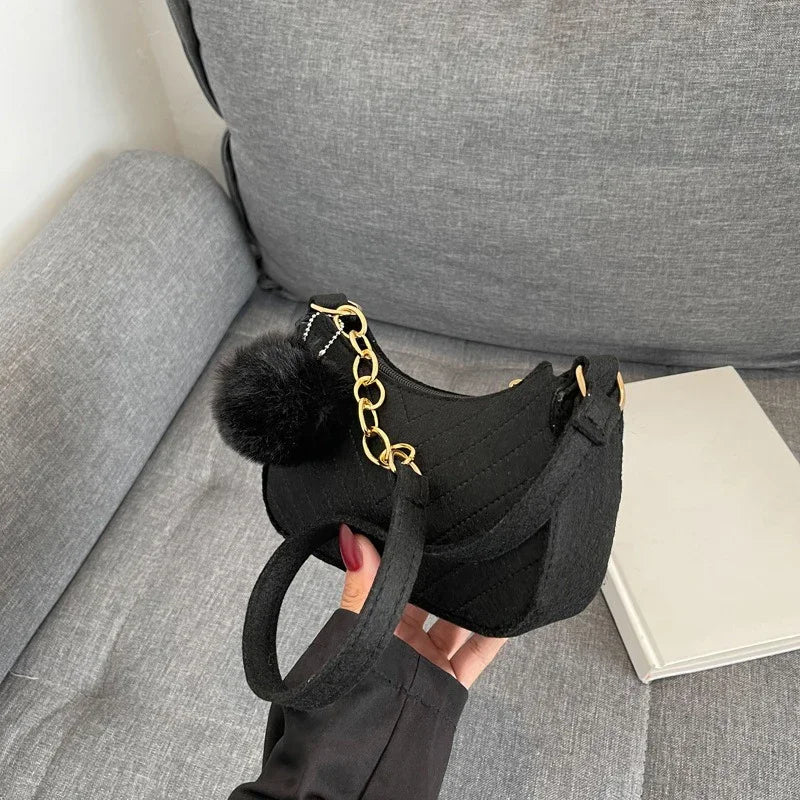 TPU Hard Bucket Armpit Bag | Small Fashion Crossbody Tote Luxegan