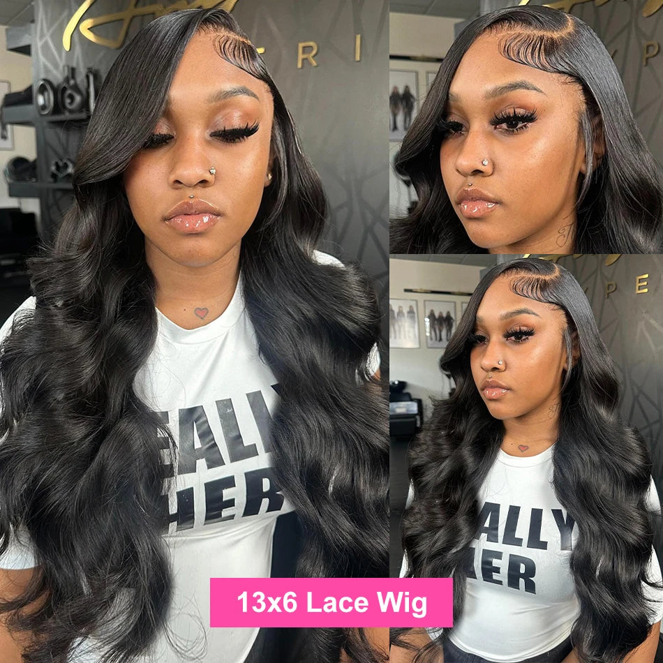 Brazilian Body Wave 13x6 / 360 HD Transparent Lace Front Wig | Pre-Plucked 13x4 Lace Frontal Human Hair Wig for Women Luxegan