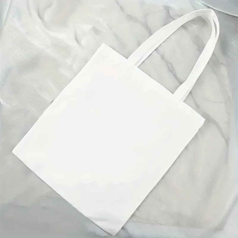 The Reader Pattern Tote Canvas Bag | Shopping Shoulder Bags Cloth Friend Shopping Bag | Large Minimalist Handbag Skull Decoration