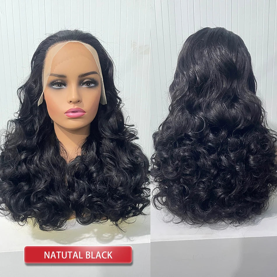 12A Double Drawn Bouncy Body Wave HD Lace Frontal Wig | 250% Density Glueless Vietnamese Raw Human Hair Luxegan