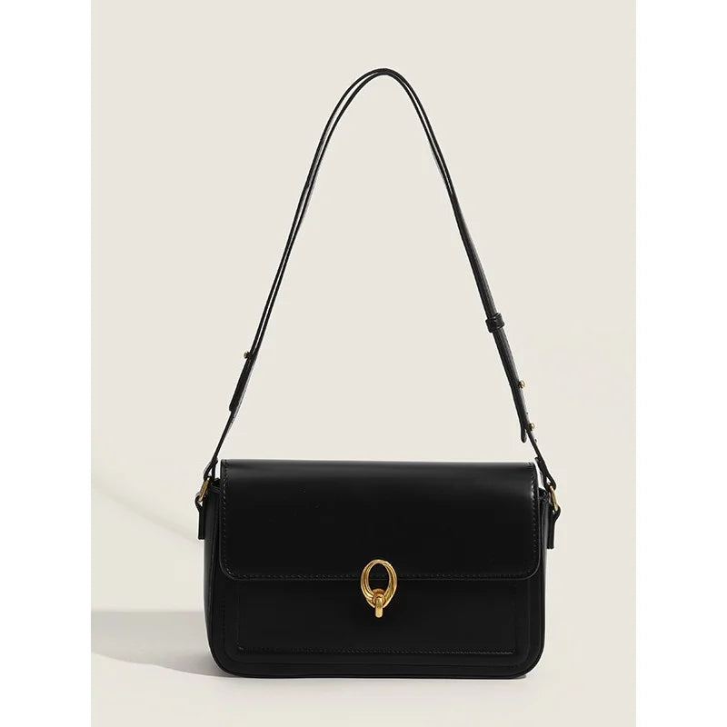 High-Texture Red Retro Bridal Wedding Bag | French Handbag & Commuter Underarm Bag Luxegan