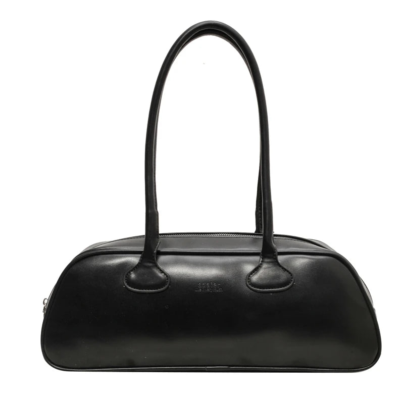 High-Quality Portable Women's Underarm Bag | Simple Designer Shoulder Bag & PU Leather Handbag Luxegan