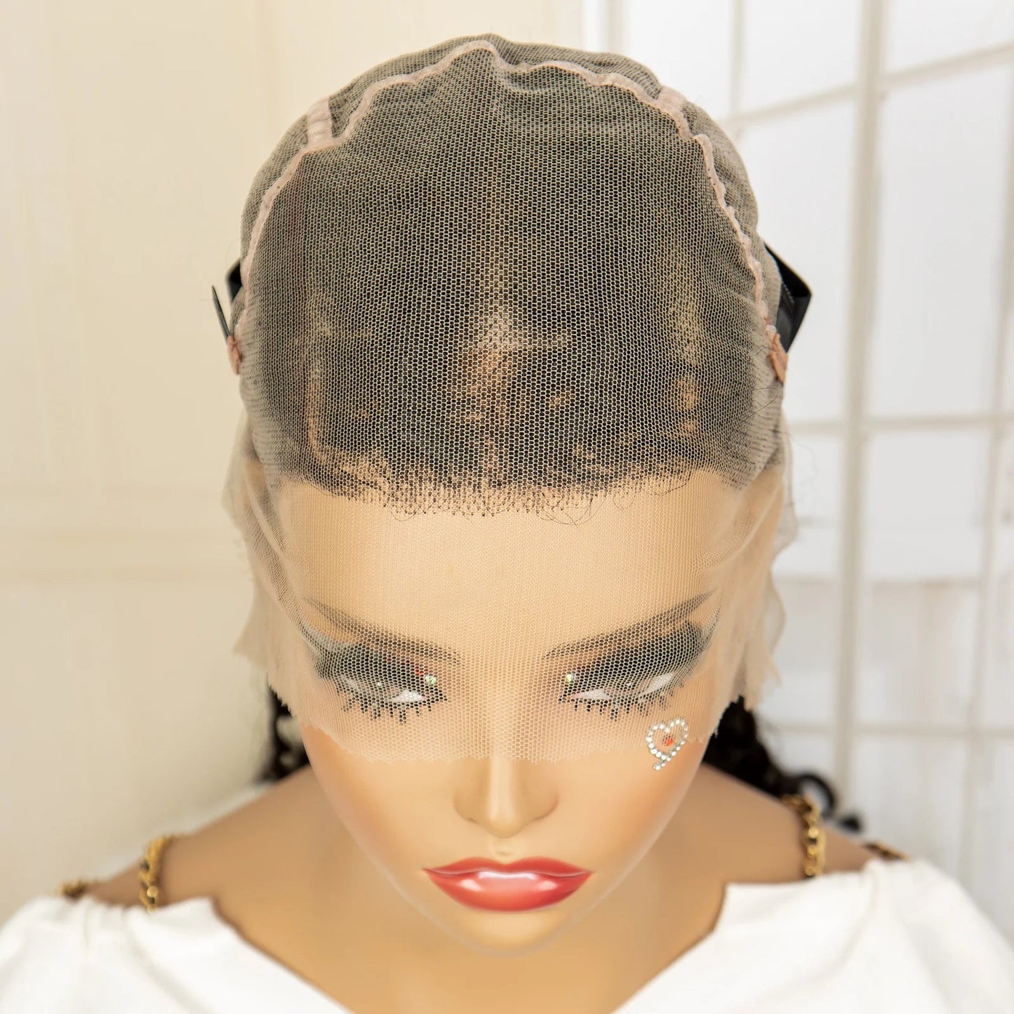 Boho Cornrow & Knotless Box Braids Wig | Full Lace | Kanekalon Hair | Women's Braided Wig Luxegan