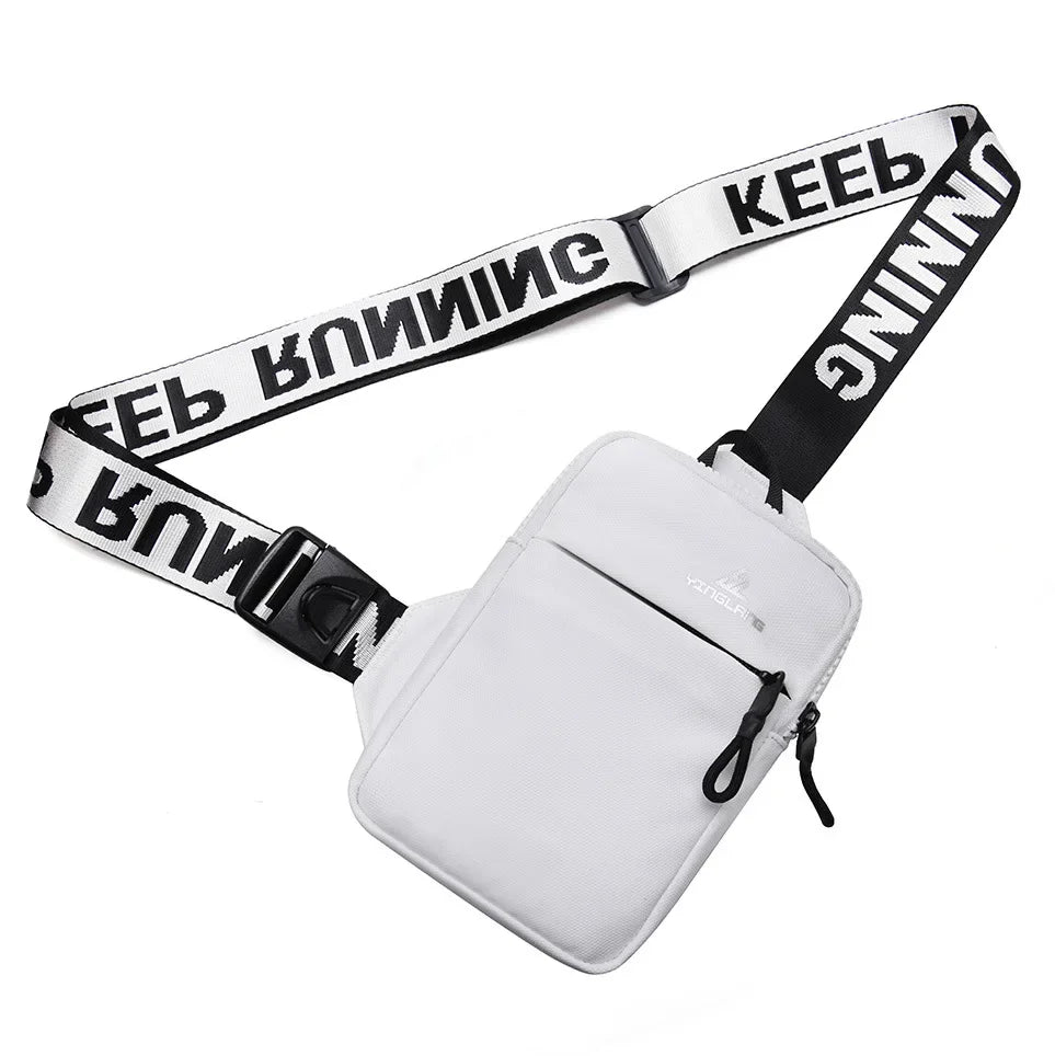 Small Chest Bag & Mobile Phone Bag | Outdoor Sports Mini Fashion Shoulder & Messenger Bag (Unisex Gift) Luxegan