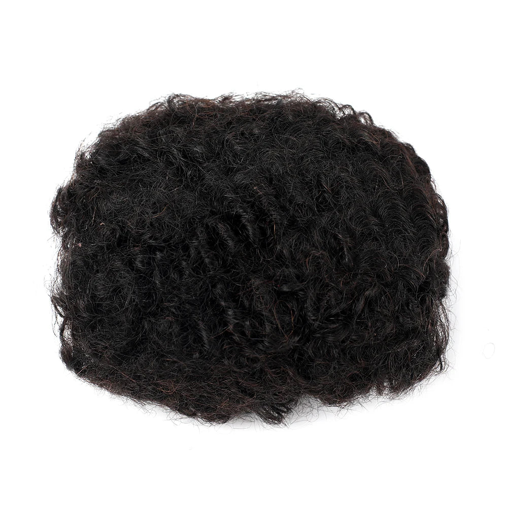 Afro Kinky Bulk Human Hair Extensions | Brazilian Kinky Straight Hair for Braids & Dreadlocks | Natural Crochet Hair