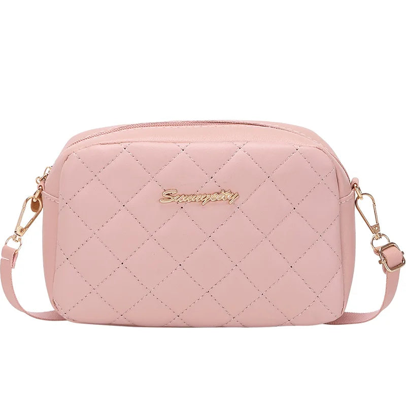 Trendy Mini Crossbody Bag | Casual PU Leather Handbag Luxegan