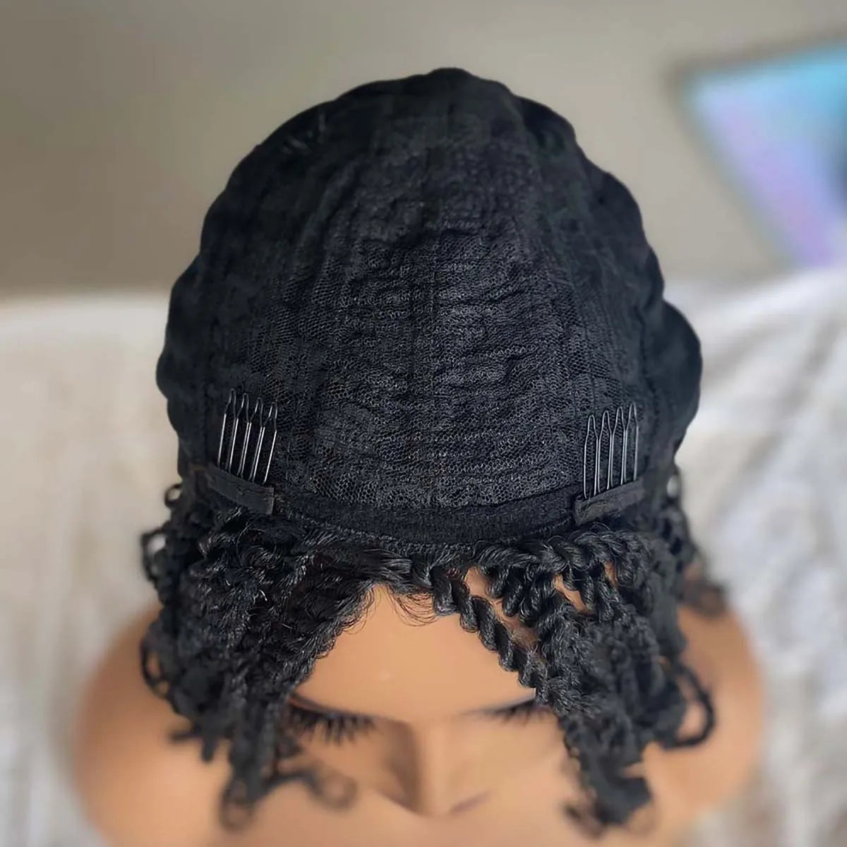 Kinky Twist Box Braided Crochet Wig | Coily | Heat Resistant