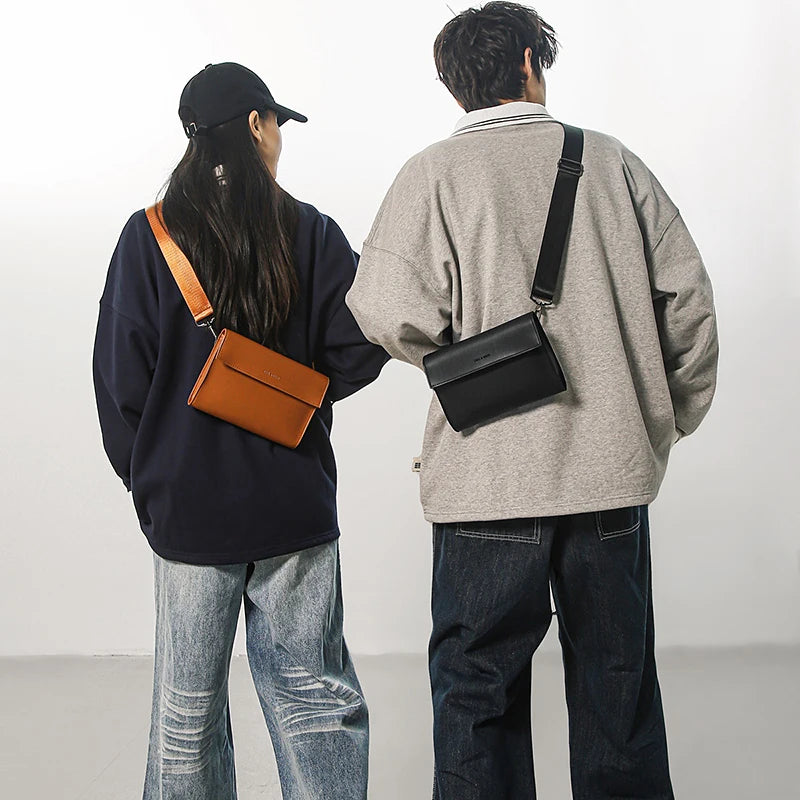 Designer Men Bag Fashion Shoulder Bag Business Briefcase | Unisex Messenger Bags Vintage Leather Crossbody Bag Casual Man Handbags Luxegan