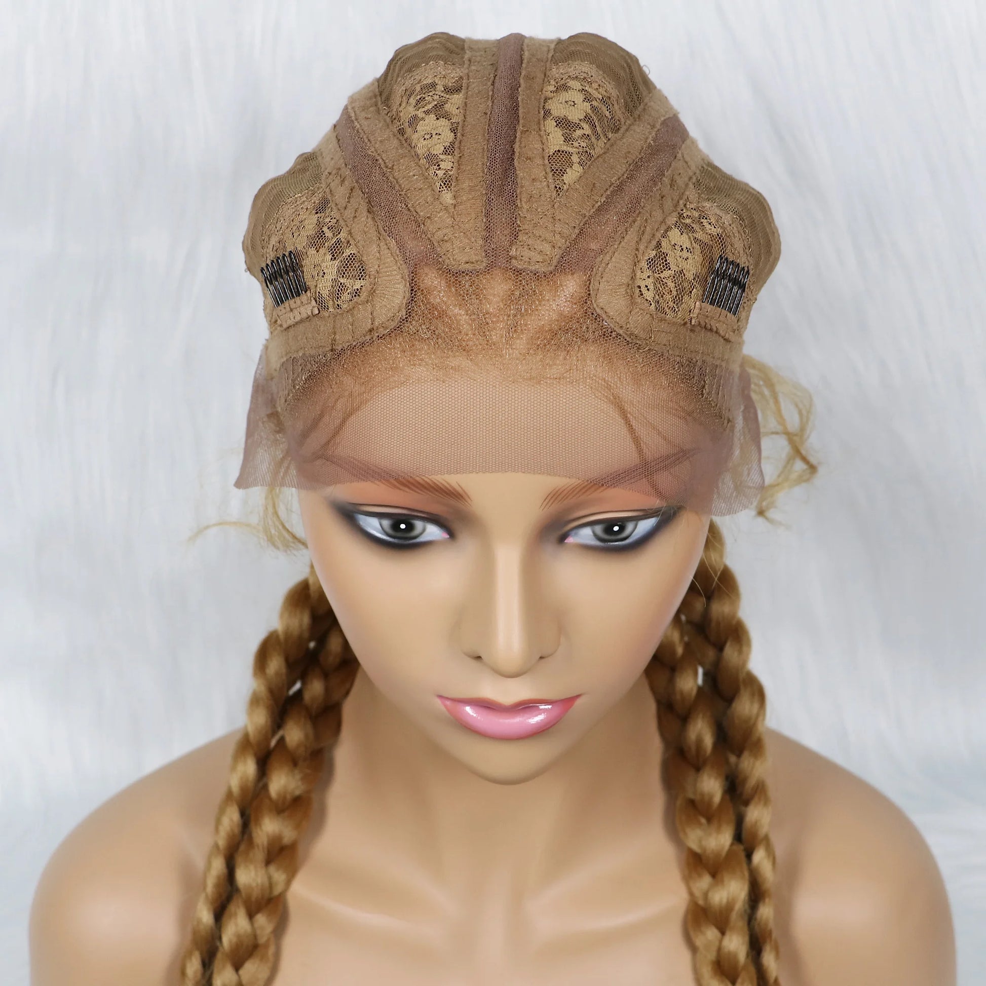 KIMA New Arrival 26" Braided Wig | Lace Front with Baby Hair