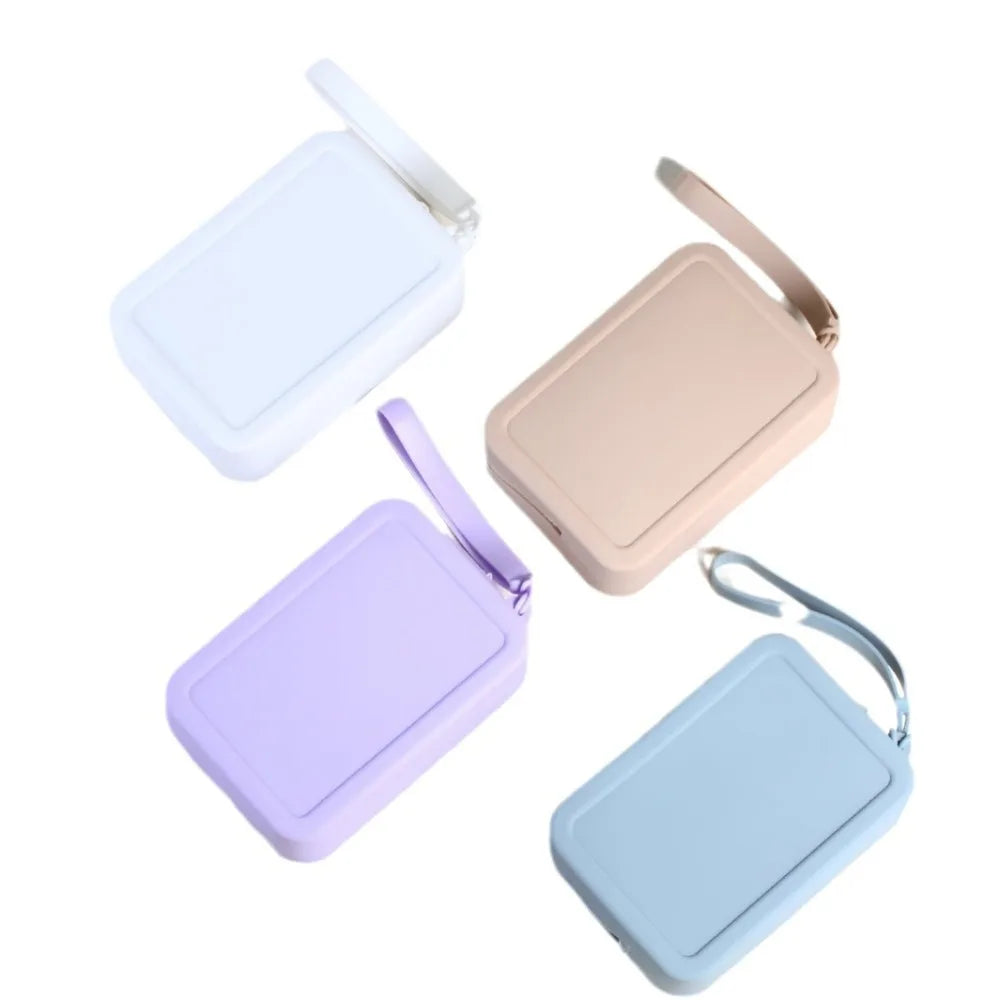 Silicone Rectangular Pouch | Soft Waterproof High-Capacity Organizer Luxegan