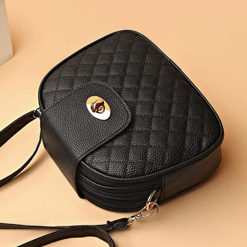 Stylish & Fashionable Women's Riding Backpack | Casual Double-Shoulder Bag | Lightweight Large-Capacity PU Leather Handbag Luxegan