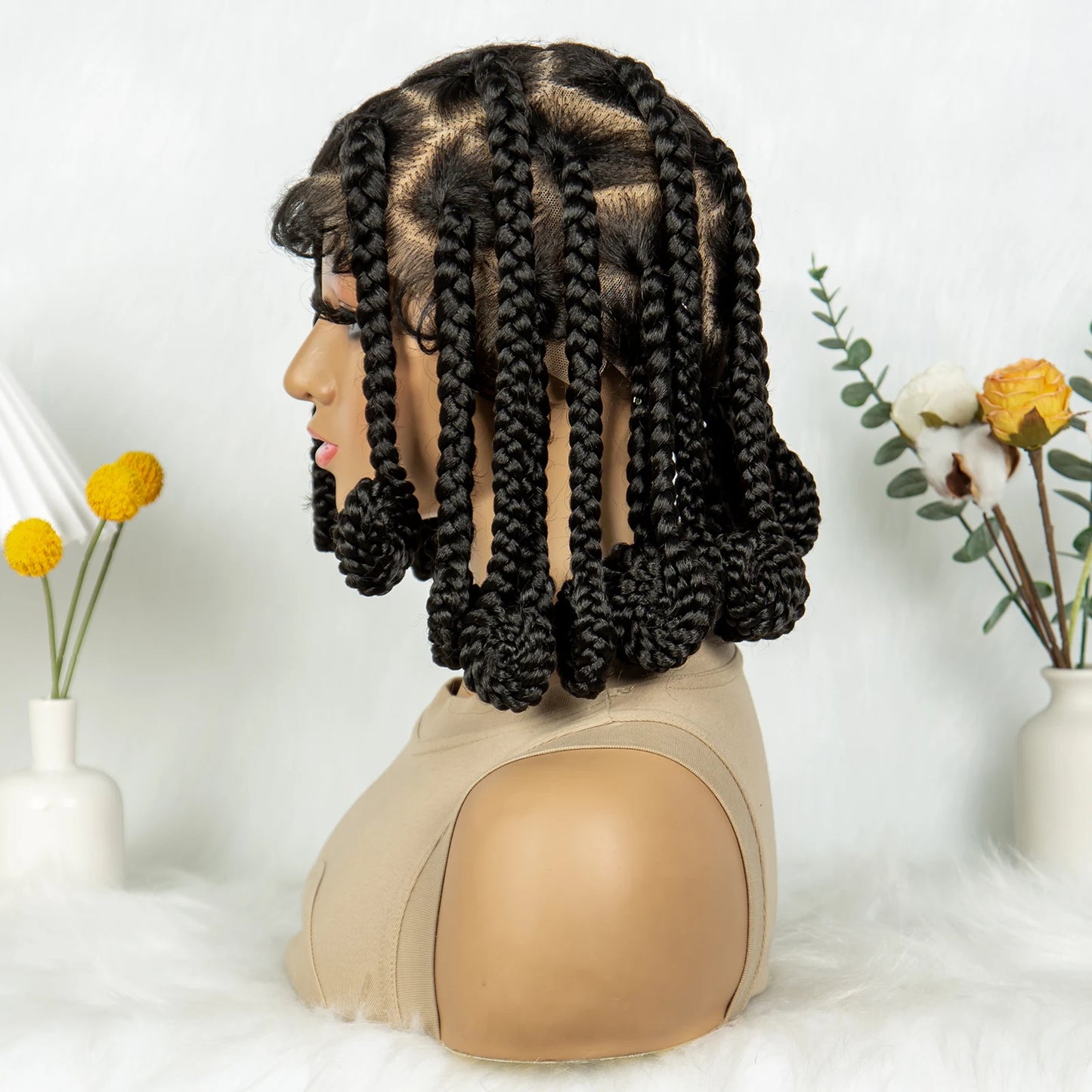 Kima Koroba Jumbo Knotless Braids Wig | Full Lace | For African Women Luxegan