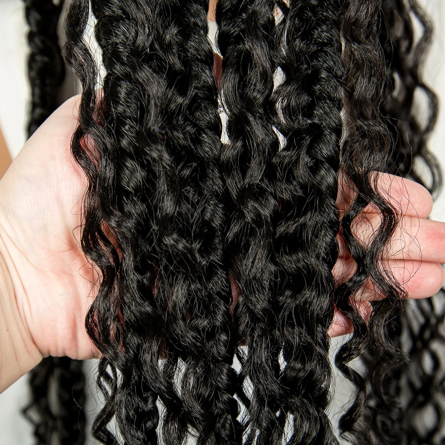 Cornrow Braided Wigs Synthetic Transparent Full Lace Wig With Baby Hair Braiding Wig Boho Cornrow Wig Curly End For Black Women