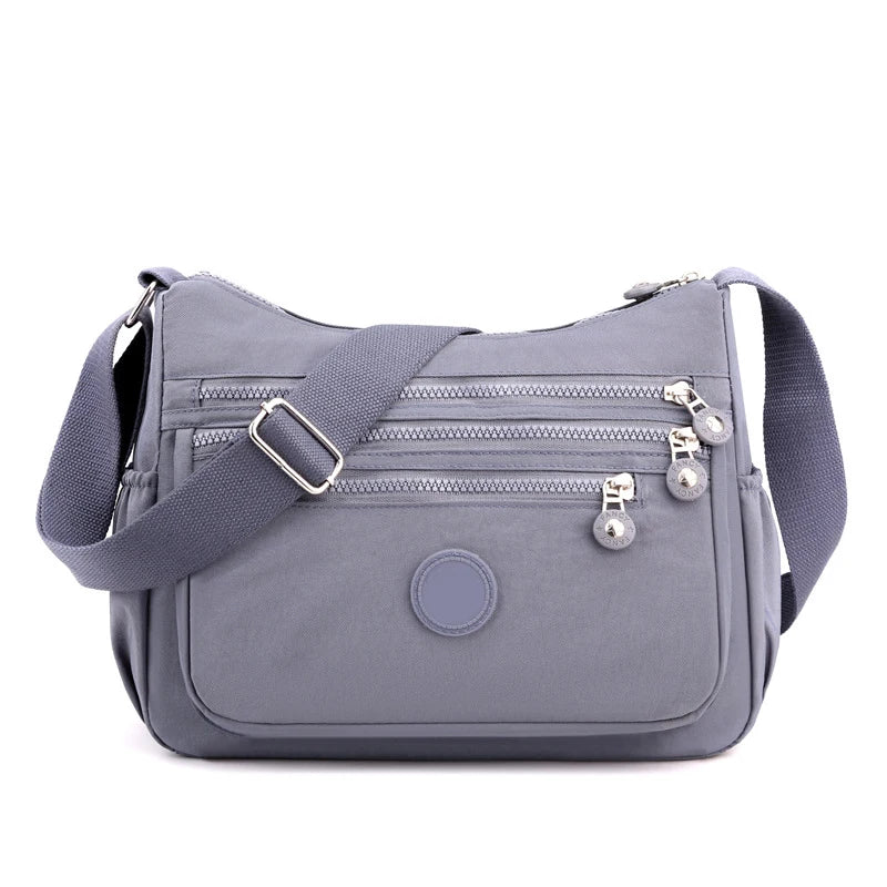 Women's Messenger Large Capacity Shoulder Bag | Polyester Fashion Cosmetic Bag & Simple Versatile Handbag (Crossbody Bag) Luxegan