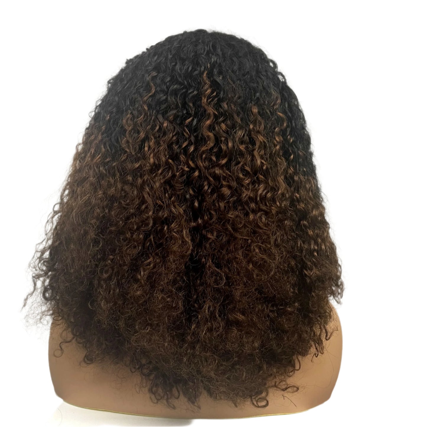 350% Density Pixie Curly HD Lace Frontal Wig | Bouncy Burmese Human Hair Luxegan