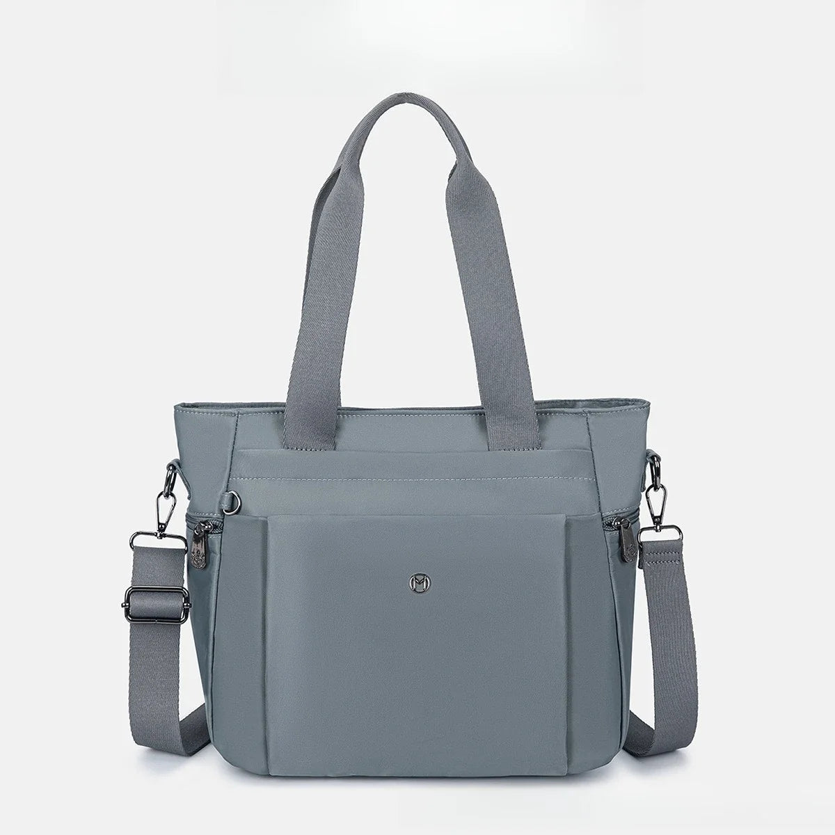 Multi-Compartment Waterproof Tote Bag | Sophisticated Large Capacity Handbag | Elegant Lightweight Shoulder Bag | Luxury Polyester Messenger Crossbody for "Dignified" Shopping & Work Luxegan