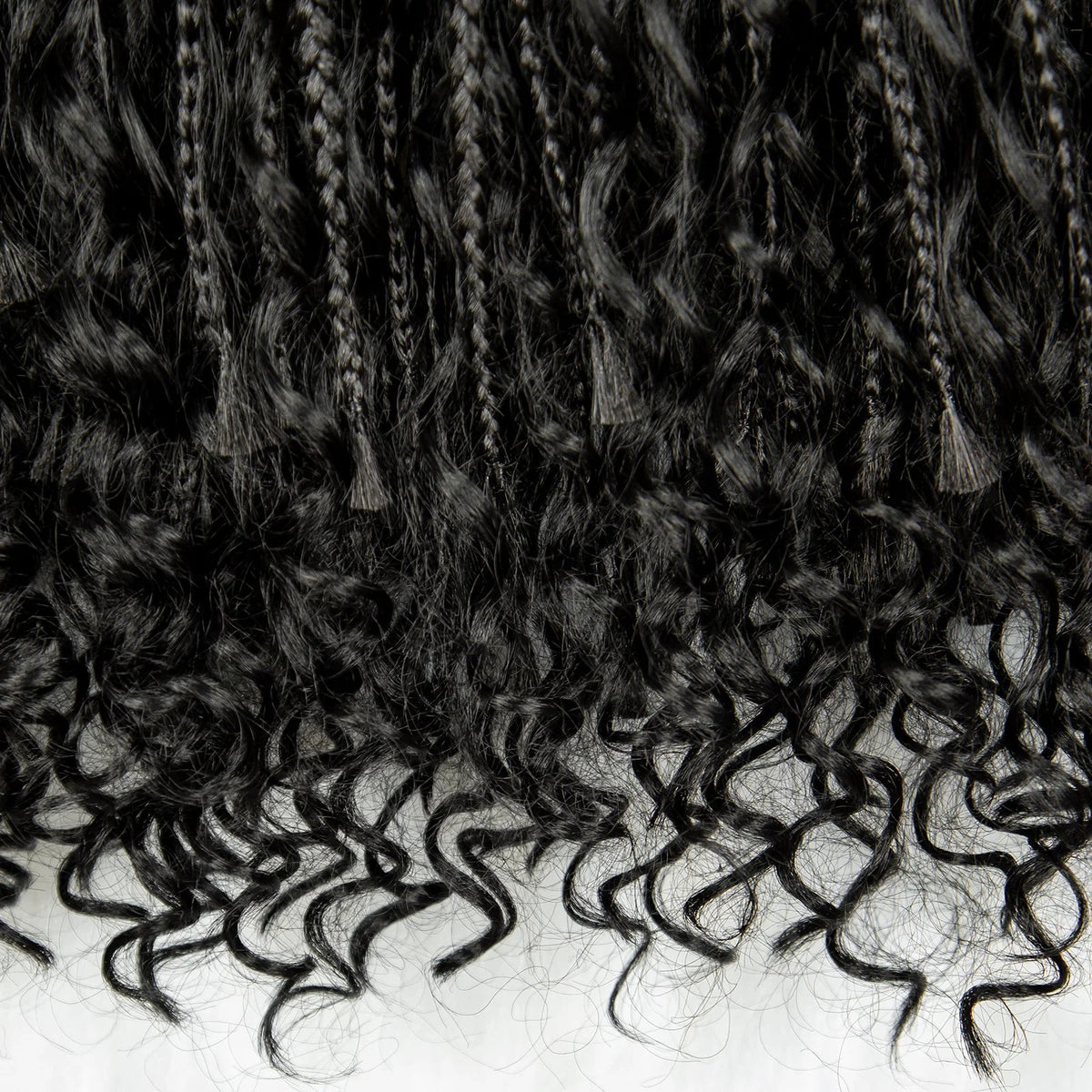KIMA Boho Braided Wigs 20Inch Transparent Full Lace Wig Synthetic Box Braids Goddess Braided Wigs with Baby Hair for Black Women Luxegan