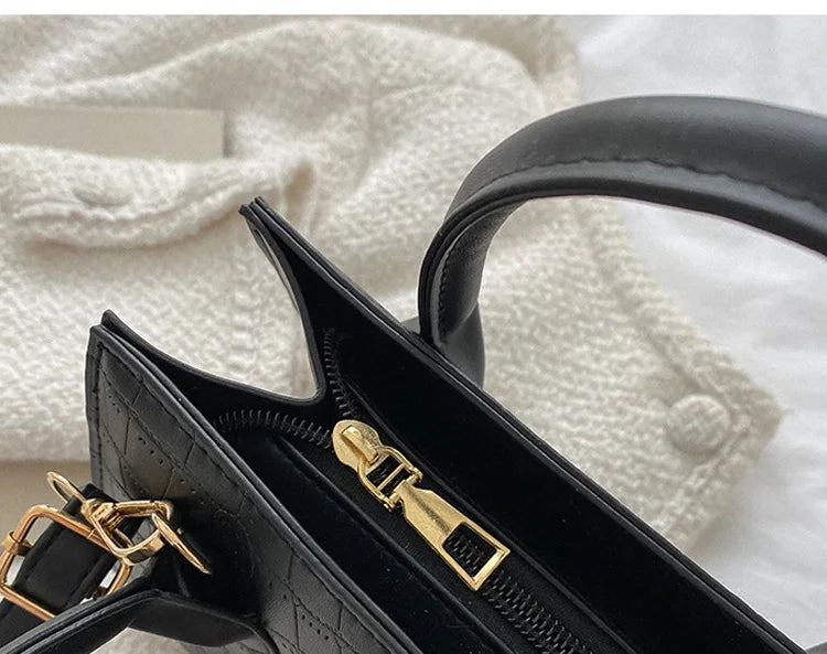 New Square Crossbody Bags for Women | Fashion Handbags & Purses & Ladies Shoulder Bag (Small Top Handle Bags) Luxegan