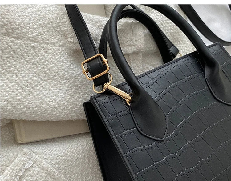 New Square Crossbody Bags for Women | Fashion Handbags & Purses & Ladies Shoulder Bag (Small Top Handle Bags) Luxegan