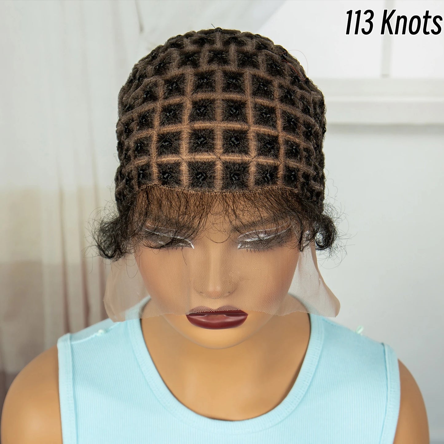 Full Lace Braided Wig Cap | Knotless Box Braid Base | Sew-In & Crochet Ready Luxegan