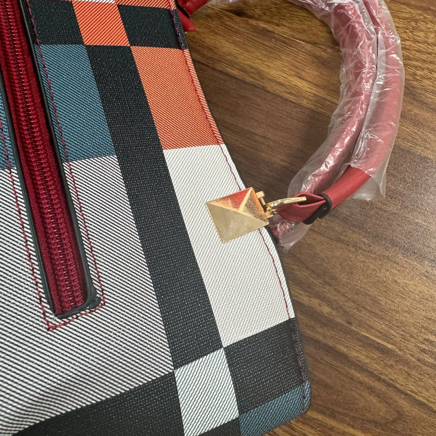 Stitching Wild Messenger Bag | Female Totes Designer Brand Plaid Shoulder Bag & Luxury Handbag Luxegan