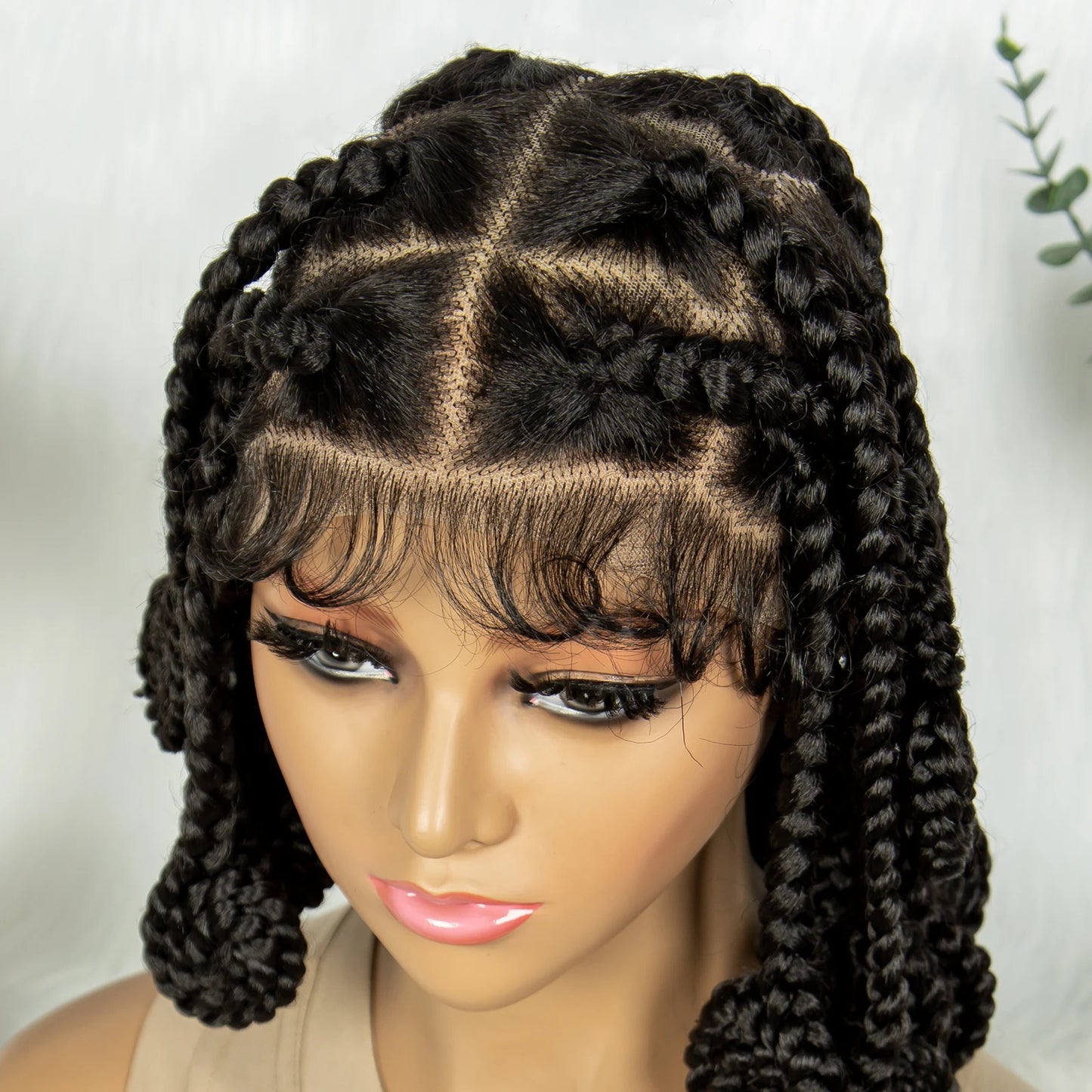 Kima Koroba Jumbo Knotless Braids Wig | Full Lace | For African Women Luxegan