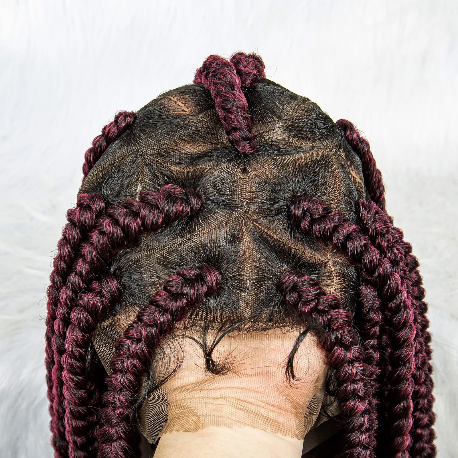 KIMA New Arrival Box Braids Wig | Full Lace Front Luxegan