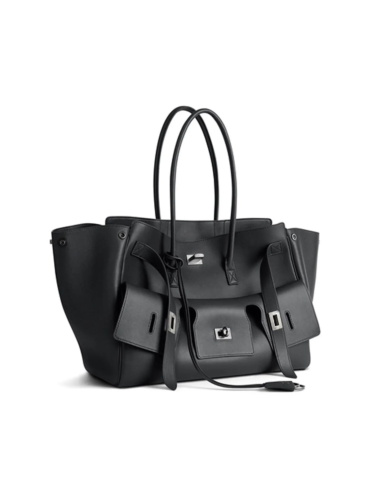 New Women's Tote Bag, Fashionable and Simple Casual Bag, High-End Shoulder Bag, Large-Capacity Commuter Bag, Trendy Handbag, Water-Repellent Shopping Bag