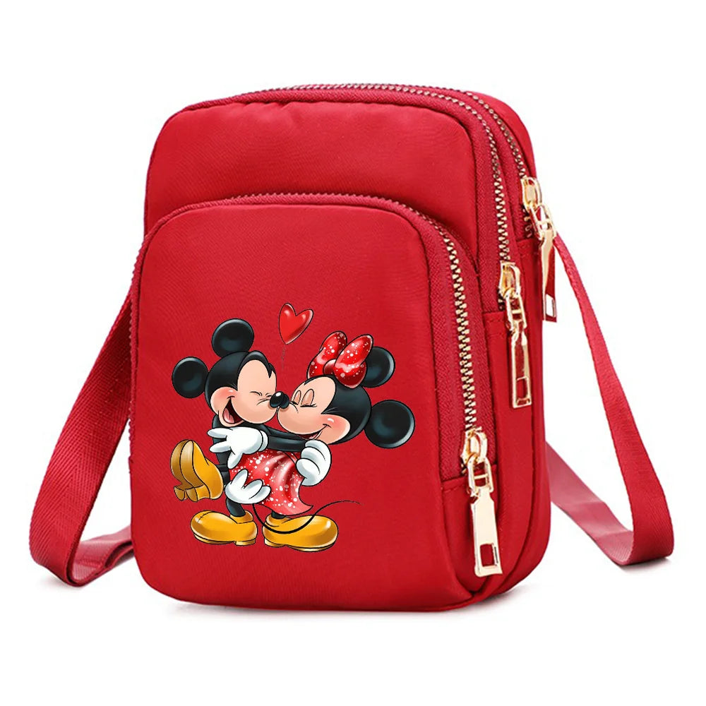 Disney Mickey & Minnie Mouse Shoulder Bag | Girls' Crossbody & Handbag Luxegan