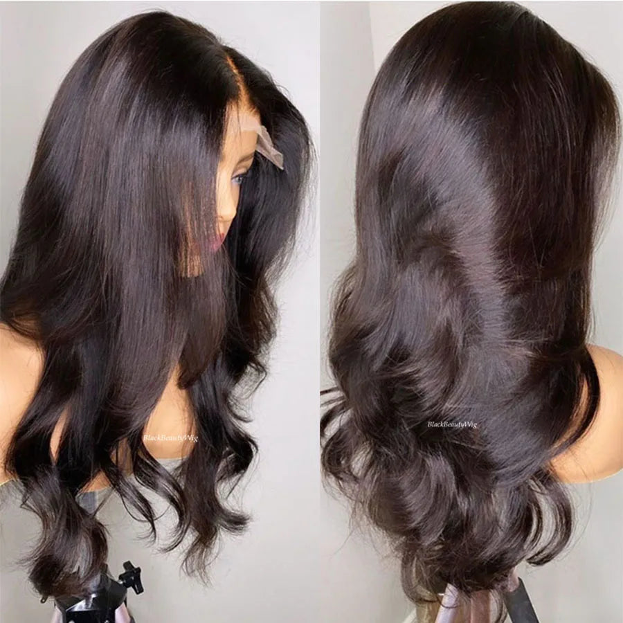 Body Wave Silk Top Full Lace Human Hair Wig | Pre-Plucked Brazilian Remy | 5x4.5 Silk Base Luxegan