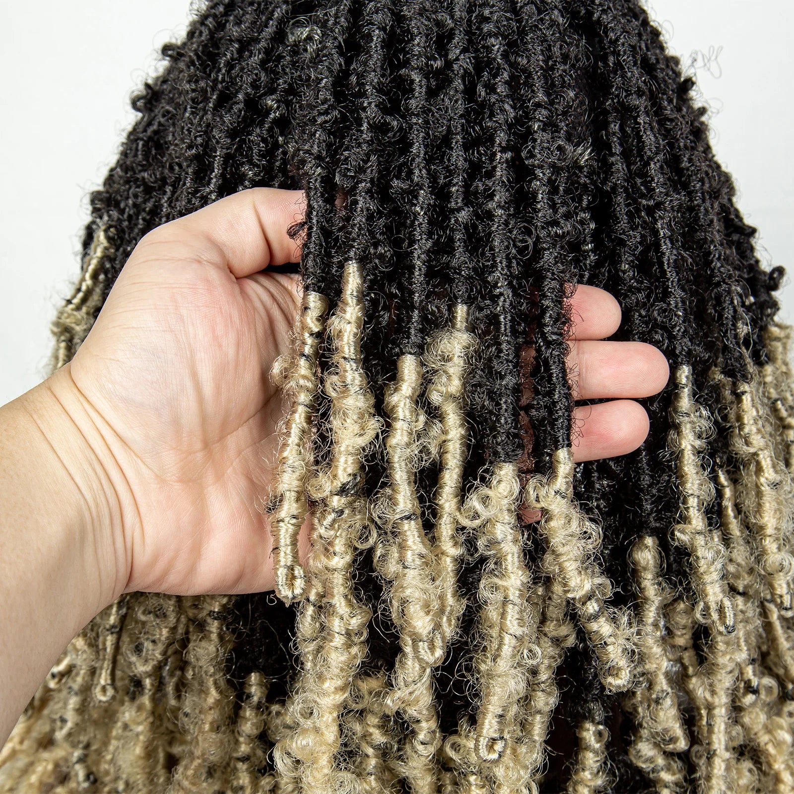 Butterfly Locs Crochet Braids Bob Wig | Lace Front | Dreadlock Style Luxegan