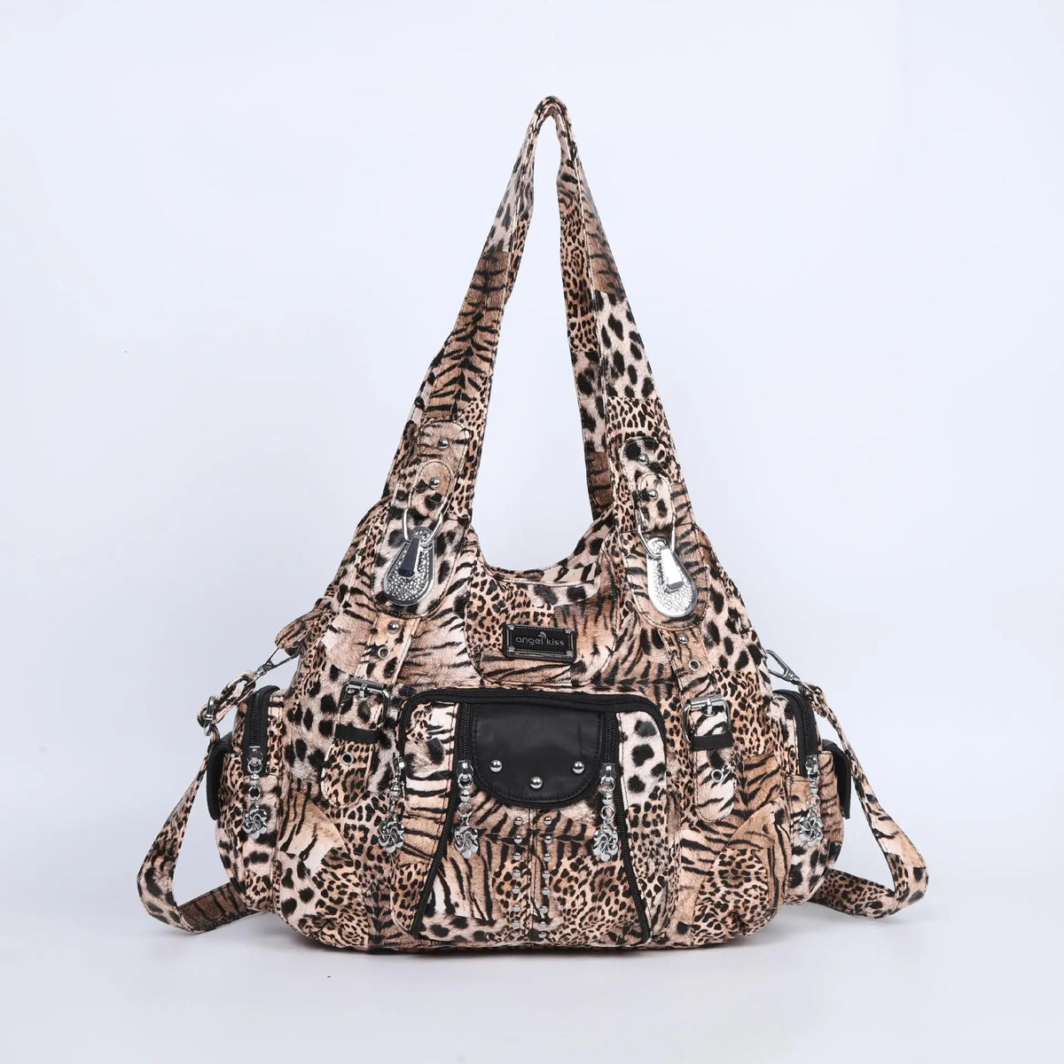 Women’s Soft PU Leather Dumpling Bag | Trendy "Bun" Style Hobo Shoulder Purse | Mid-Size Casual Crossbody for Daily Matching Luxegan
