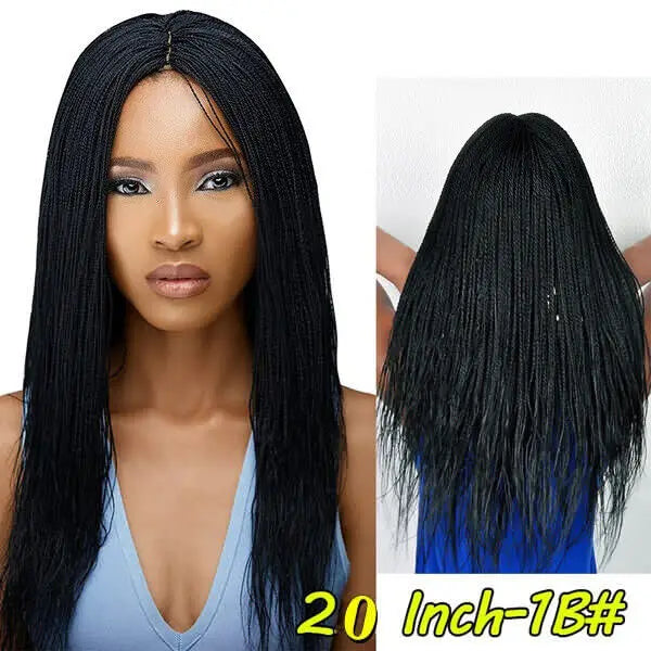 Micro Braided Wig | Synthetic Braids | Party Wig | Ready-to-Wear Braids