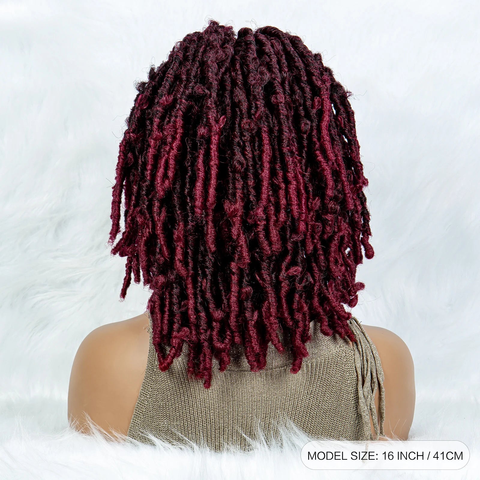 Lightweight Curly End Box Braids Wig | Lace Front Luxegan