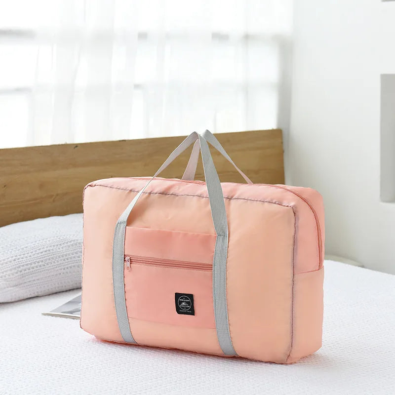 New Nylon Foldable Travel Bags | Unisex Large Capacity Shoulder Bag & Waterproof Handbag Luxegan