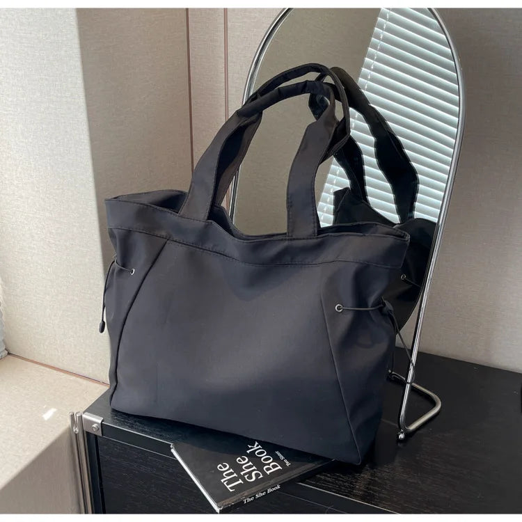 Large Capacity Casual Tote Bag | Simple Travel Handbag & Aesthetic Shoulder Bag Luxegan