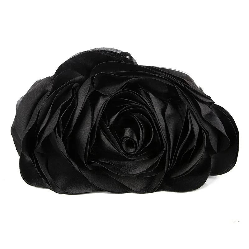 Floral Evening Clutch Bag | Flower Bride Purse & Wedding Handbag Luxegan