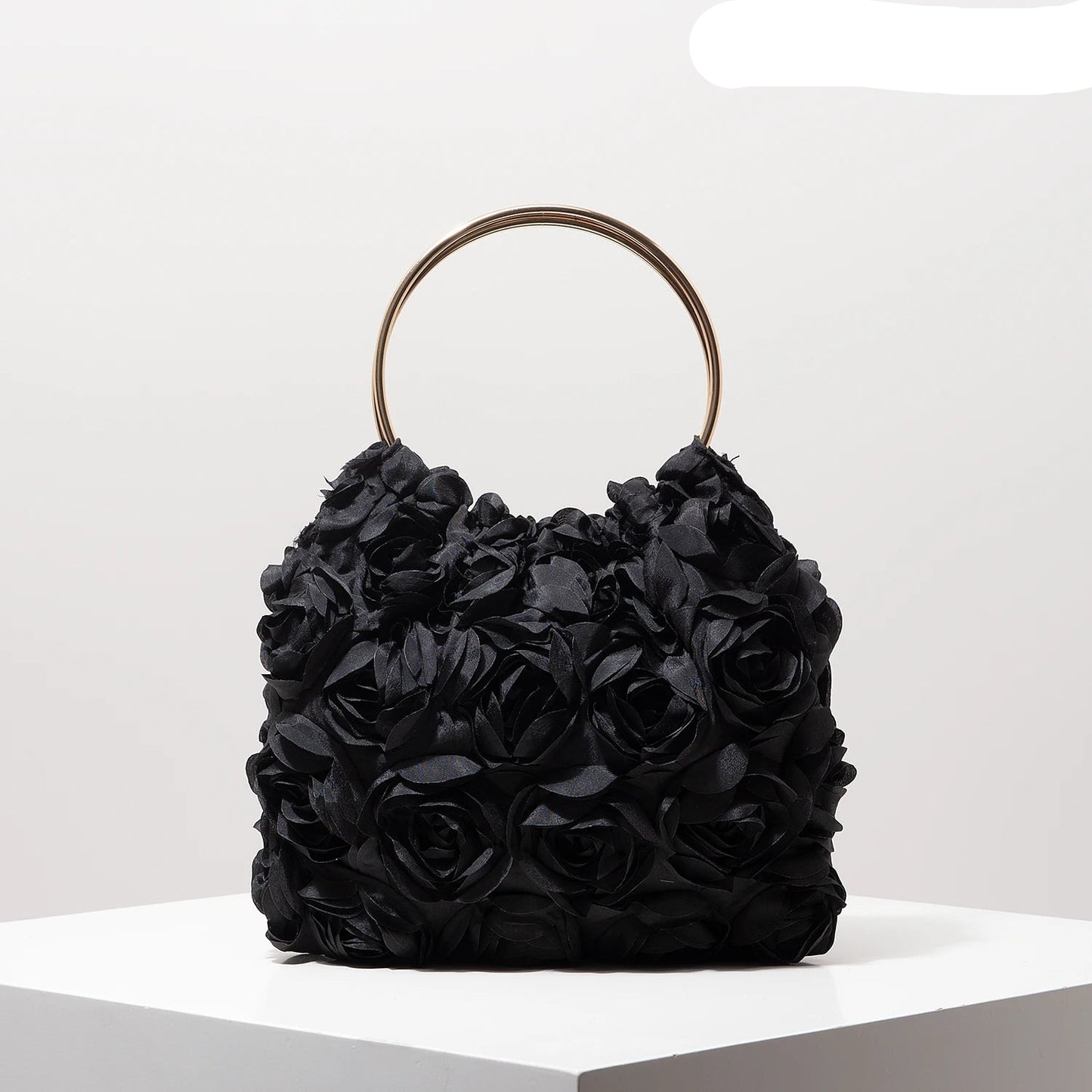 Luxury Rose Flower Tote Bags for Ladies | Elegant Party Bag & Wedding Handbag Luxegan