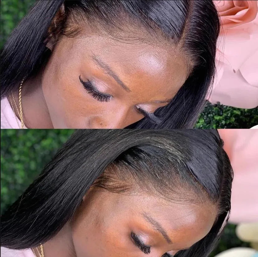 Straight & Body Wave HD Transparent Lace Frontal | 13x4 & 4x4 Lace Closure | Pre-Plucked Human Hair Luxegan