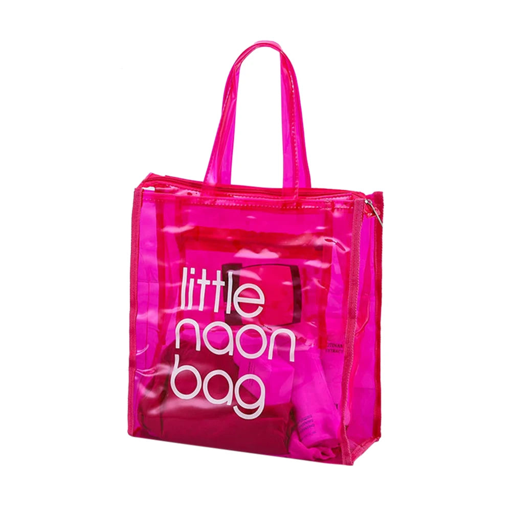 Unisex PVC Transparent Crossbody Bag | Casual Messenger & Travel Organizer Tote Luxegan
