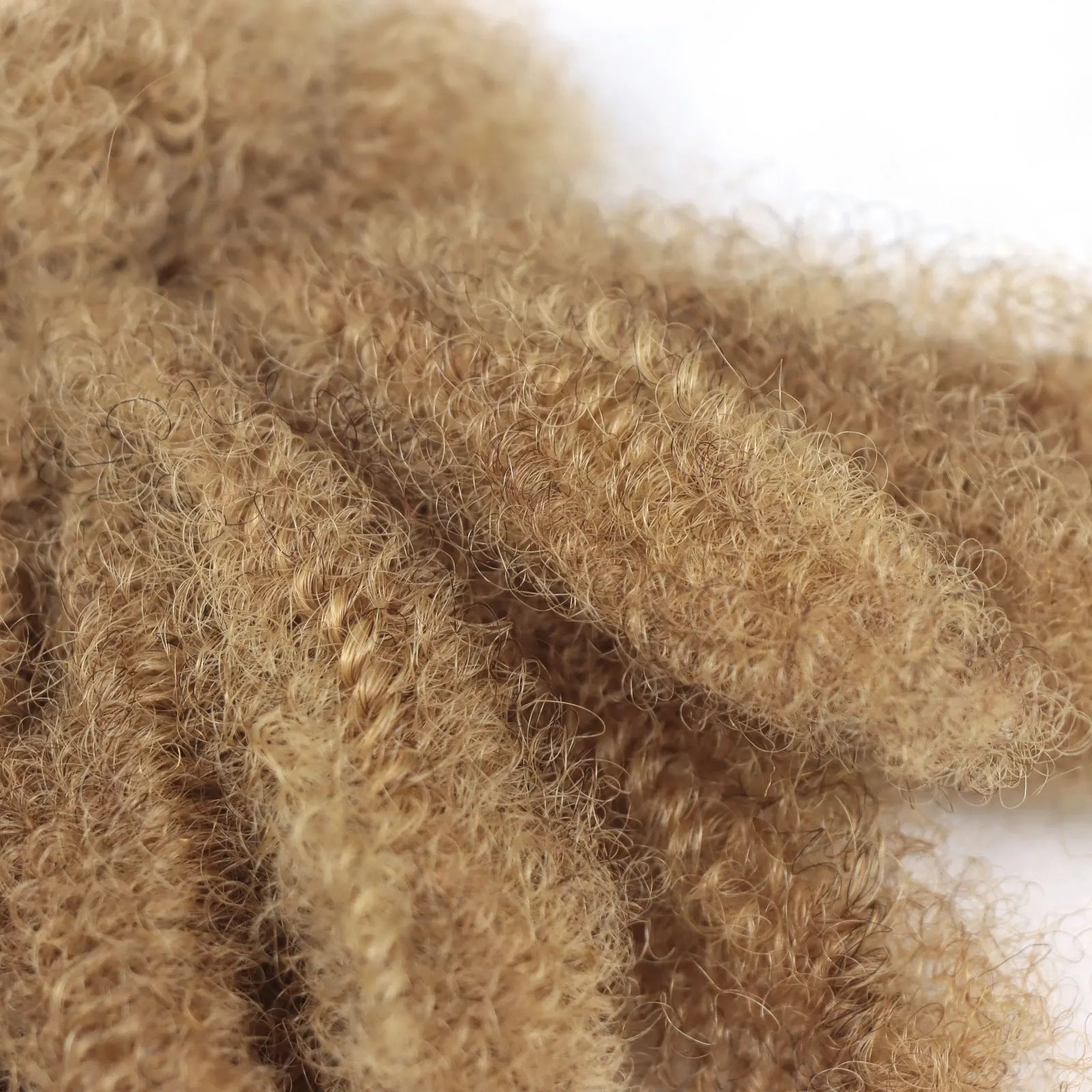 50g Afro Kinky Curly Bulk Human Hair | Braiding & Crochet Hair Extensions Luxegan