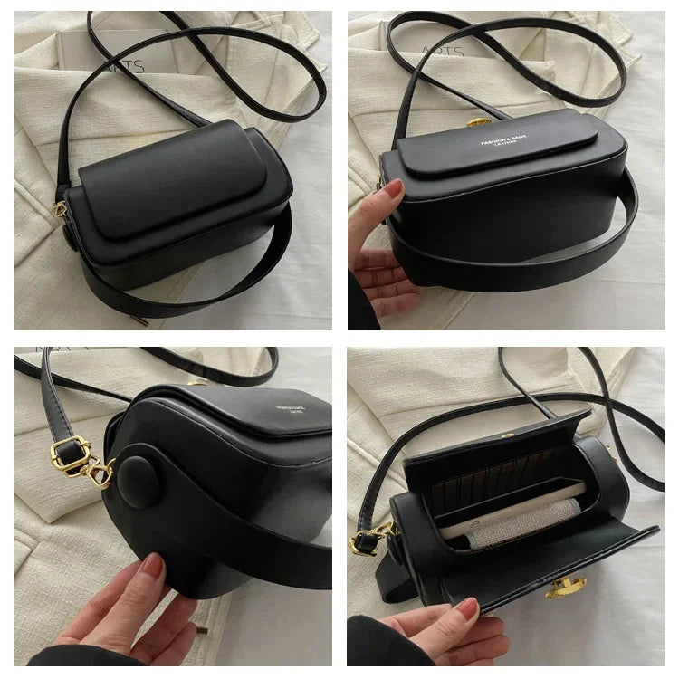 Retro Bucket & Box Bag | Urban Simplicity Crossbody Purse Luxegan