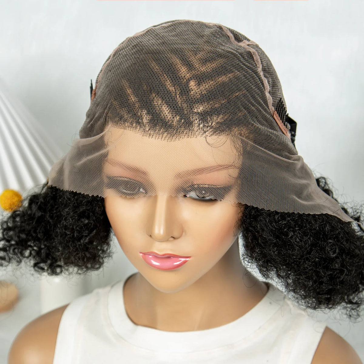 KIMA Peluca trenzada de caja nueva Pelucas sintéticas de encaje completo Longitudes cortas para mujeres negras Hombres Peluca trenzada con pelo de bebé Pelucas trenzadas de caja